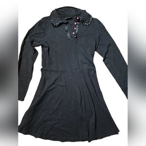 Lazy Oaf Heart Button Collar Dress